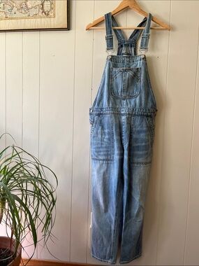 GAP Denim Slouchy Overalls